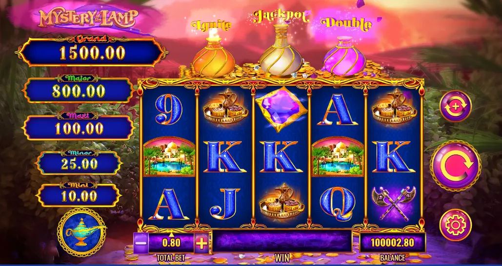 Mystery of the Lamp Treasure Oasis